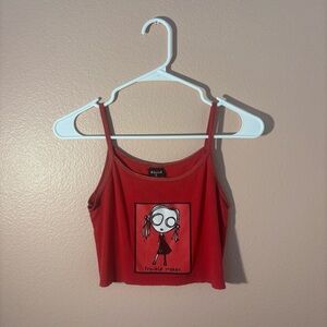 Y2K David and Goliath trouble maker tank top